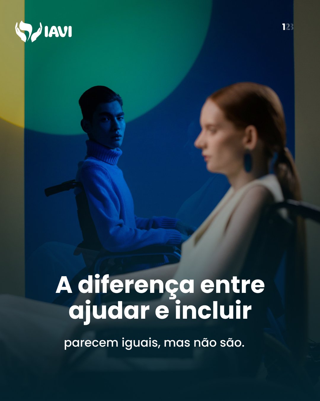Publicação do IAVI no Instagram